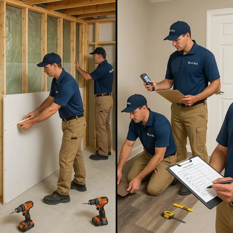 Repairs and Reconstruction process in Manassas Park, VA